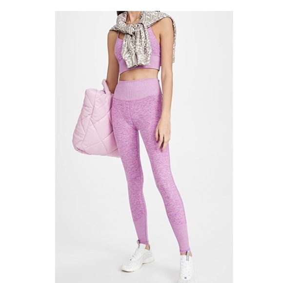 Alo Yoga  | NWOT High-Waist Alosoft Lounge Legging Electric Violet Heather | S - Picture 6 of 13